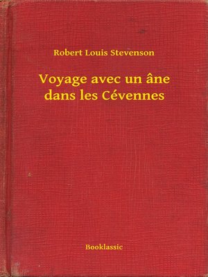 cover image of Voyage avec un âne dans les Cévennes